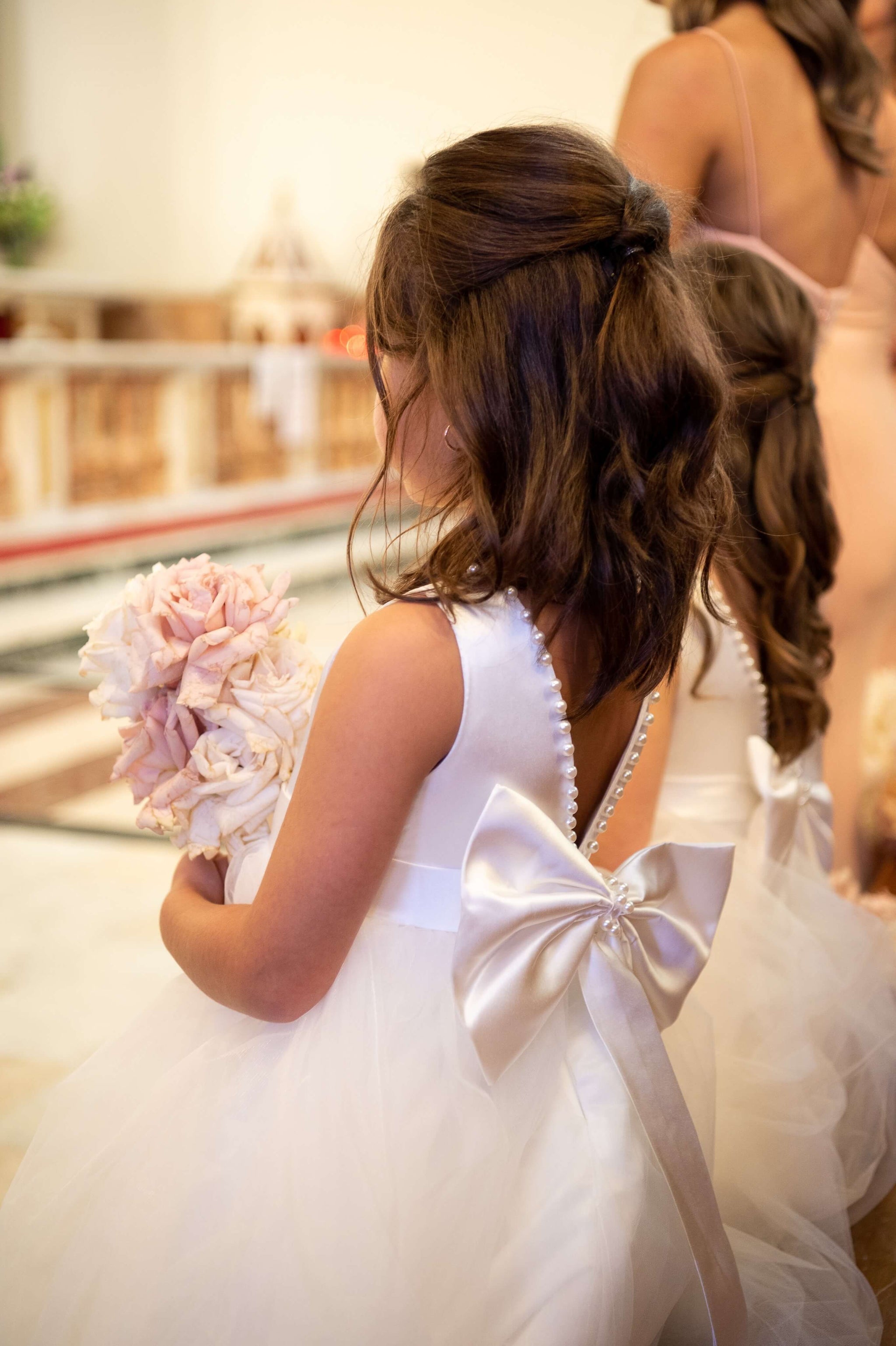 Caroline Wedding junior bridesmaid dress Ana Balahan